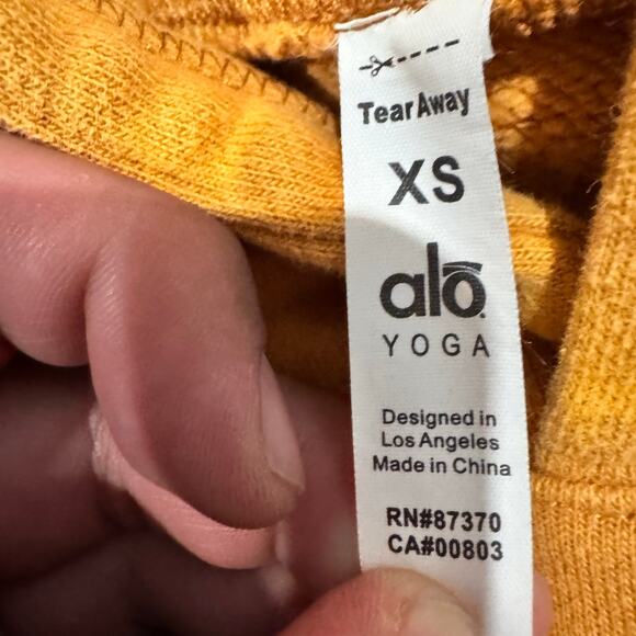 ALO Yoga Tan Hoodie and Sweatpants Set - Picture 12 of 16